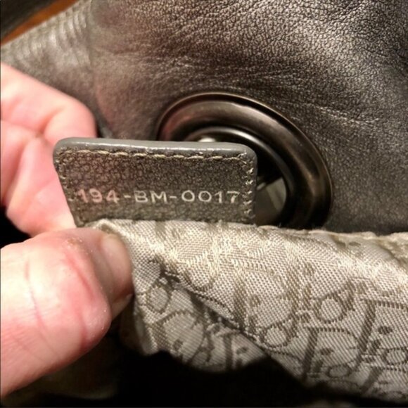 Christian Dior Cannage Quilted Leather Drawstring Bag - Picture 12 of 14